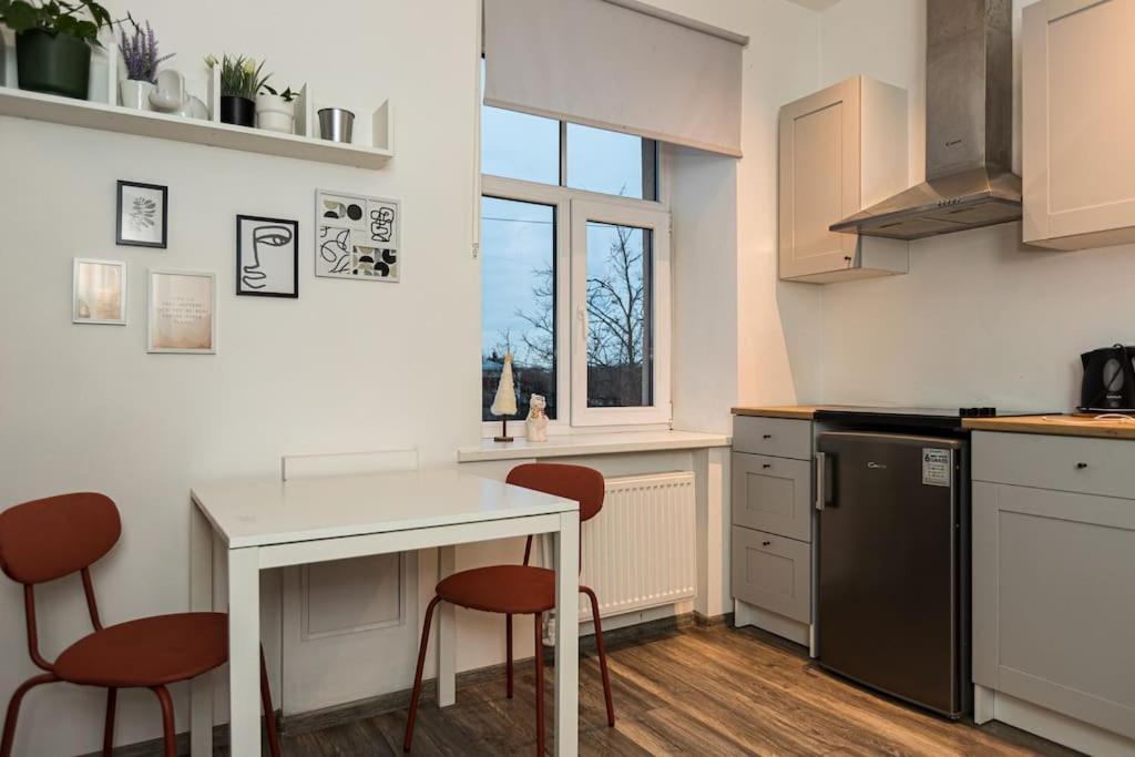Huoneisto Cute With A View Over The Rooftops And Free Parking In The Area Riika