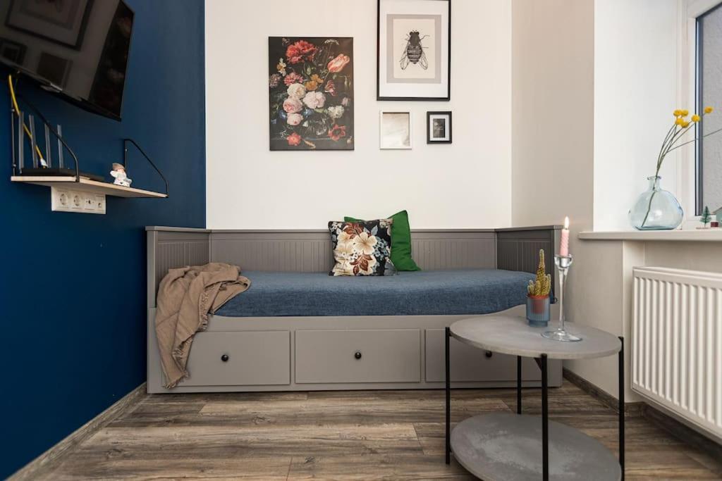 Cute With A View Over The Rooftops And Free Parking In The Area Riika